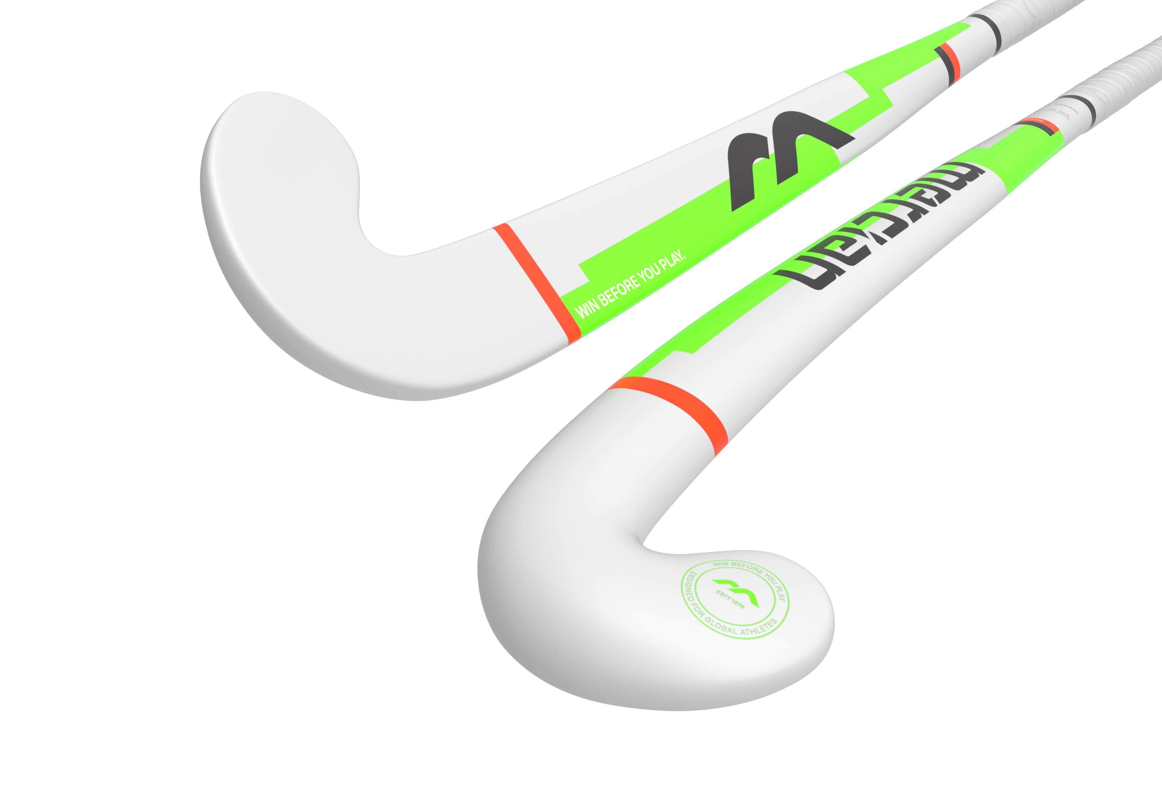 Mercian Genesis FG100 Junior Hockey Stick 25/26 White/Green | ONE Sports Warehouse